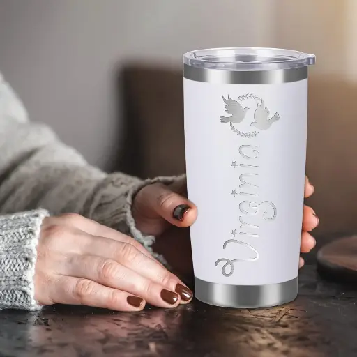 Taza personalizada a laser
